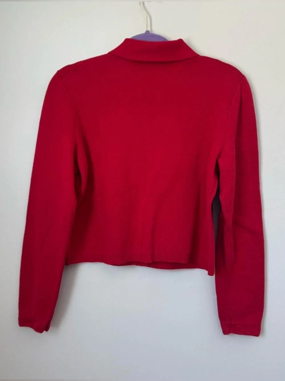 J. Crew Women's Red Patchpocket Button-Up